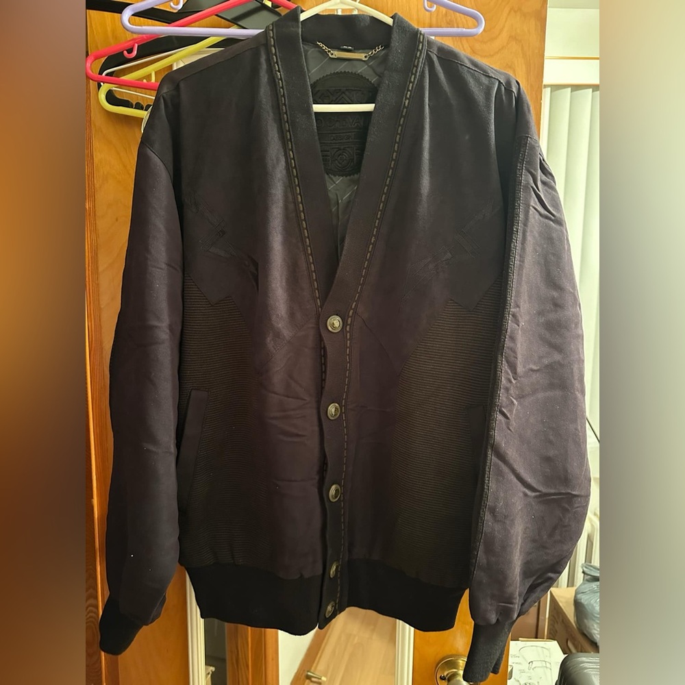 Stylish Black Button-Up Cardigan